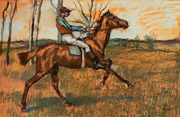 Le cavalier - 1887