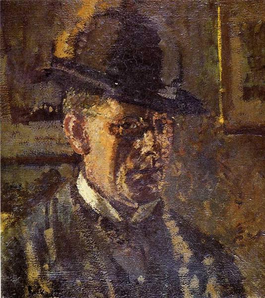 Nuorten päähenkilö (Selfportrait) - 1907