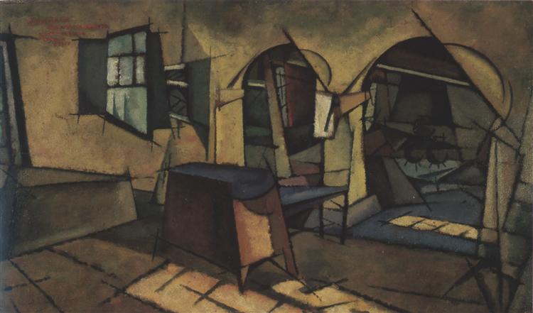 Manhaus -talon keittiö - 1913