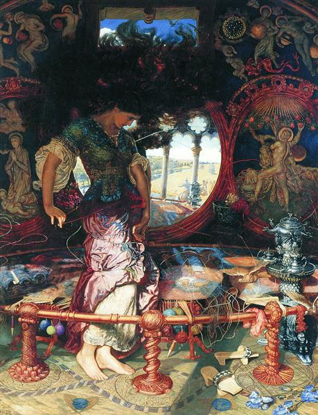 La Dama De Shalott - 1905