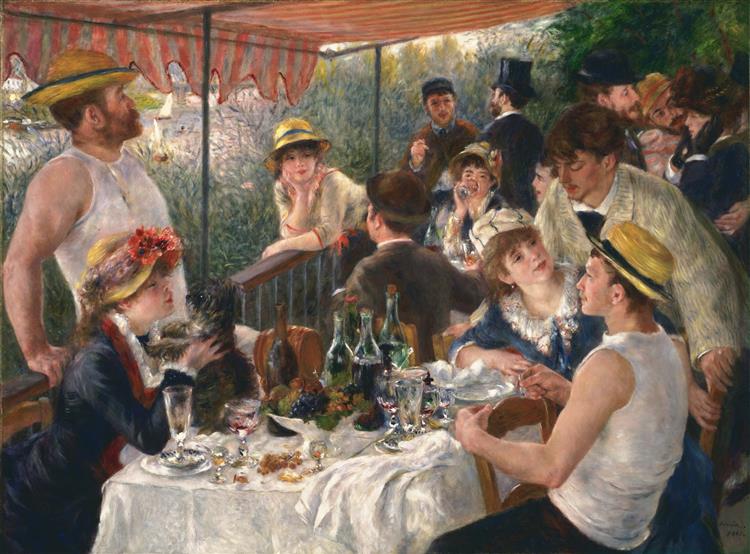 Le Déjeuner du Groupe de Navigation - 1881