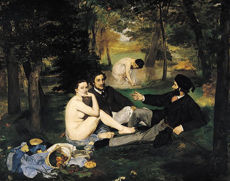 Mittagessen im Gras - 1863