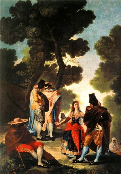 La Maja und die Masken - 1777