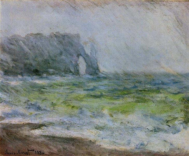 MANNEPORT - ETRETAT I RAIN - 1886