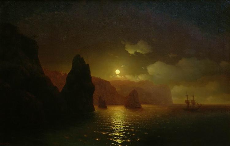 O mosteiro de Jorge. Cabo Fixent - 1846