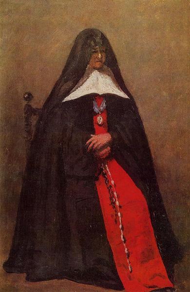 La madre superiore del convento delle Annanciades - 1852
