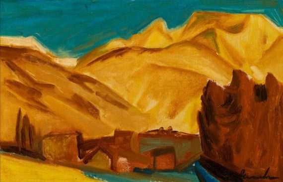 The Mountains of Vavey - Sveits - 1926