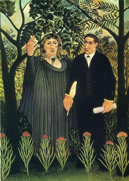 La muse qui inspire le poète - 1909