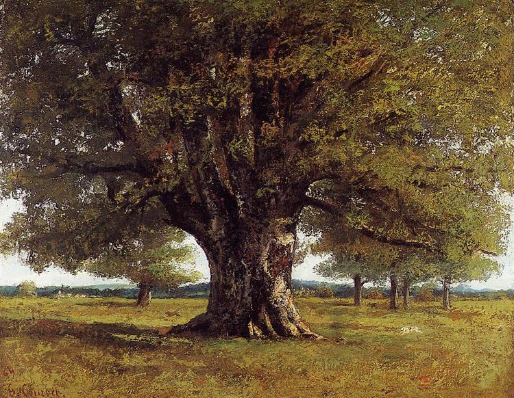 Flagey's Oak (Vercingetorix Oak) - 1864