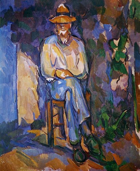 Der alte Gärtner - 1906