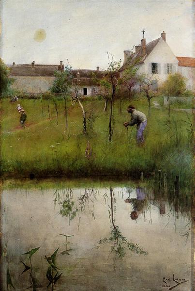 Bătrânul și copacii noi - 1883