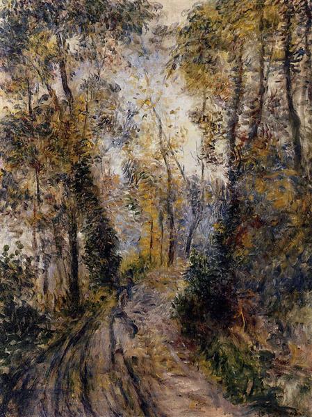 La route à travers la forêt - 1871