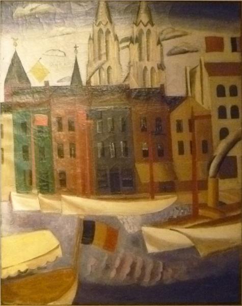 Portul Ostende - 1925
