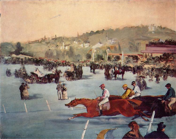 Boulogne Bois'deki yarışlar - 1872
