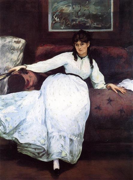 Le reste - Portrait de Berthe Morisot - 1870