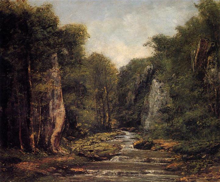 La rivière Plaisir Fontaine - 1865