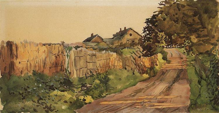 The Road in the Country - 1896