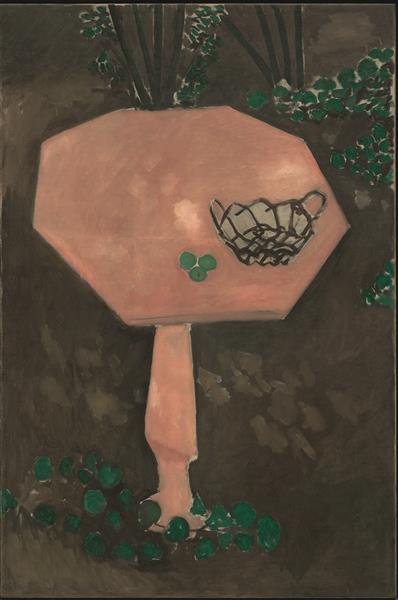 De roze marmeren tafel van 1917