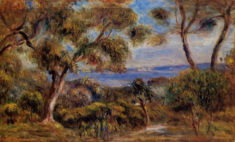 O mar em Cagnes - 1910