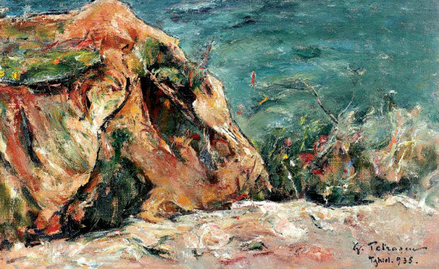 Techirghiolの海-1935