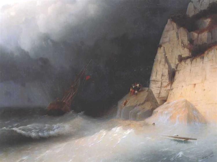 Il naufragio - 1865