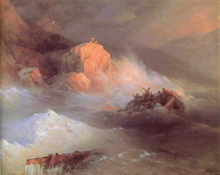 O naufrágio - 1876