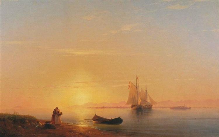 Kysten af Dalmia - 1848