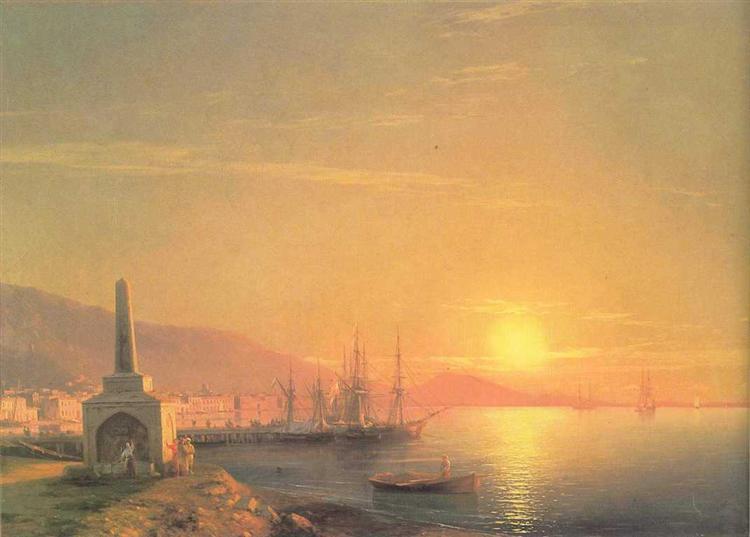 El Amanecer En Feodosia - 1855