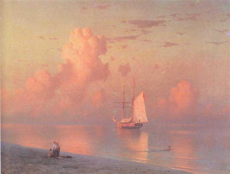 Le coucher du soleil - 1866