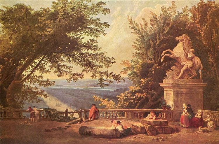 The Marly Terrace - 1750