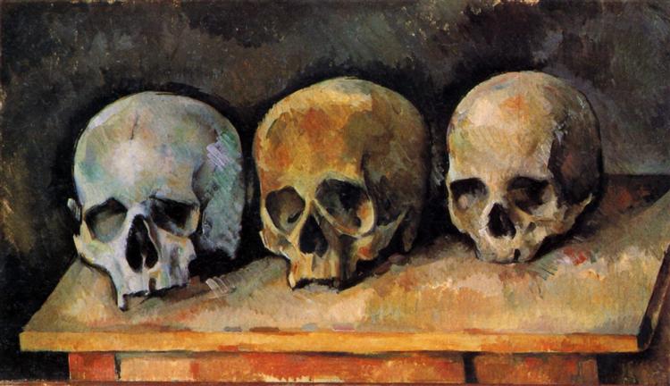De tre kranier - 1900