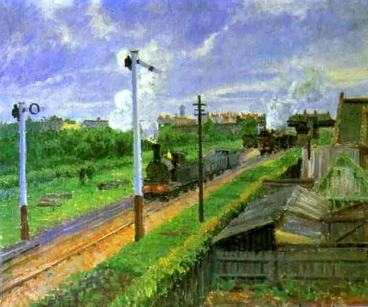 Le train - Bedford Park - 1897