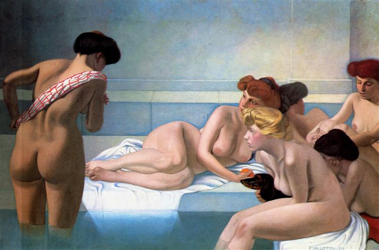 Le bain turc - 1907