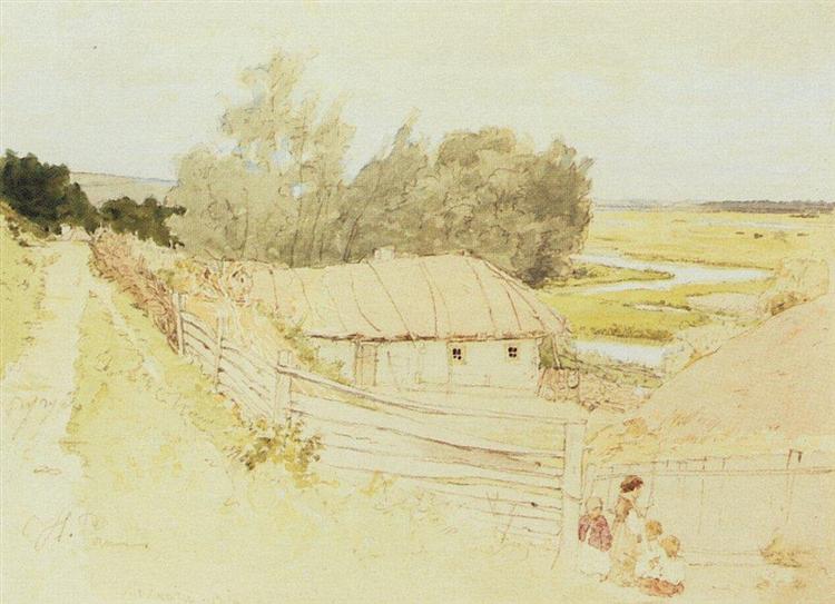 Staden Moknachi nära Chuguyev - 1877