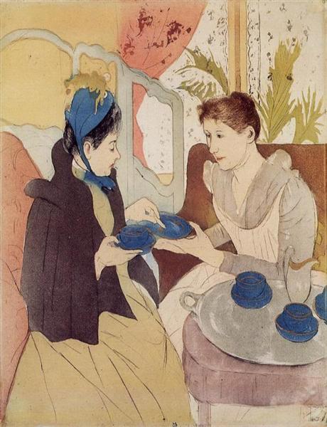 La visite - 1891