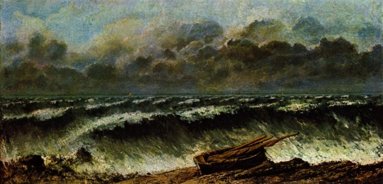 Les vagues - 1869