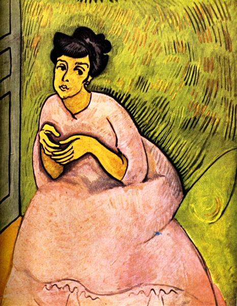 Mulher de Rosa - 1908