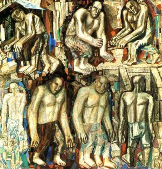 Os trabalhadores - 1916