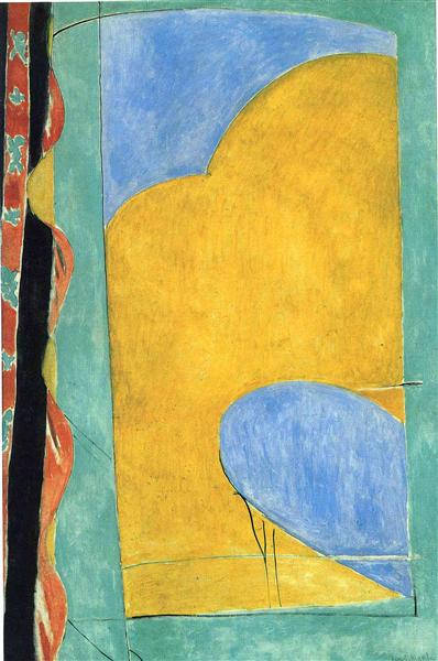 Det gule gardin 1915