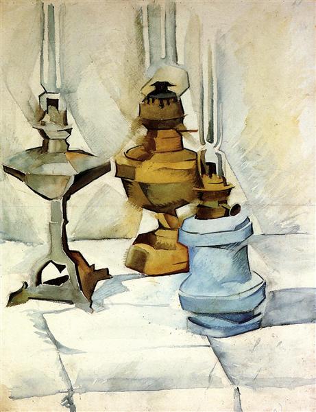 Trois lampes - 1911