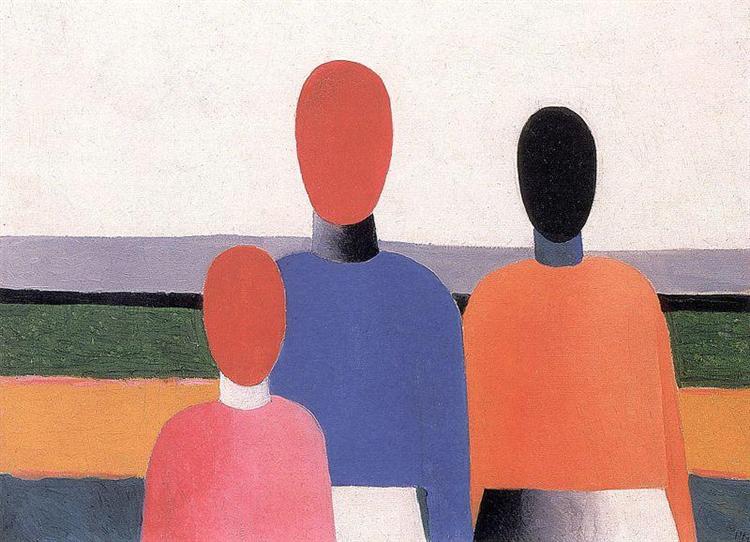Trois figures féminines - 1930
