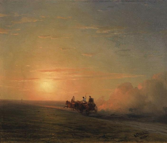 Troika in der Steppe - 1882