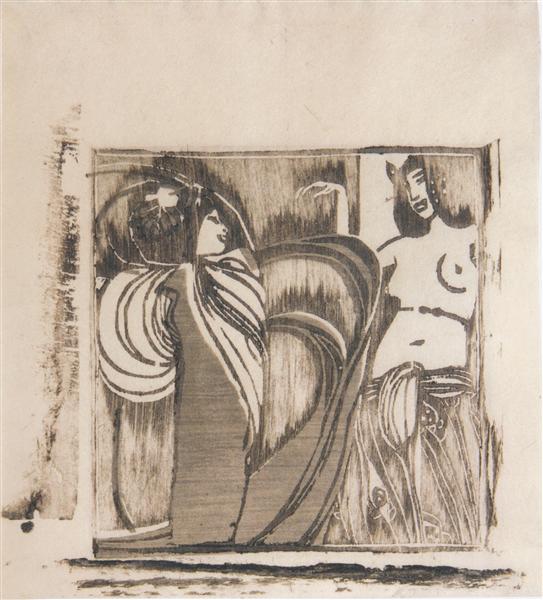 Kaksi tanssijaa - 1902