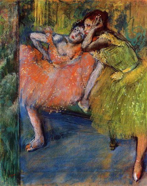 To dansere i lobbyen - 1901