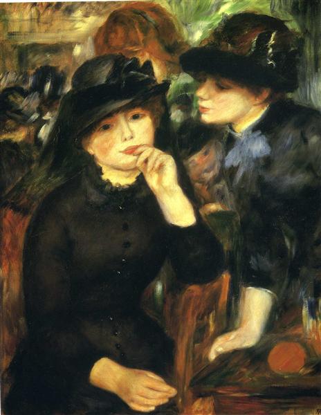 Deux filles noires - 1881