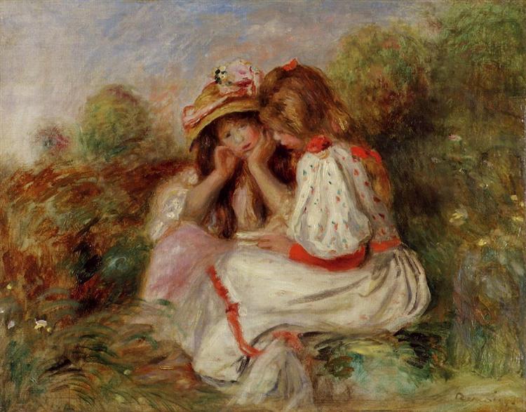 Deux filles - 1890