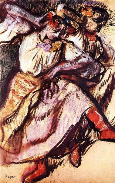 To ukrainske dansere - 1895
