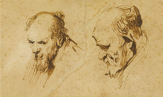 Due studi su un vecchio - 1626