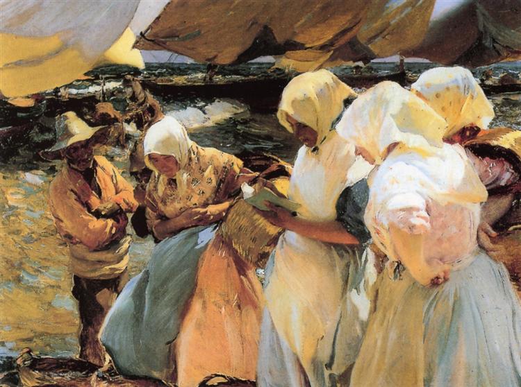Walencyjscy rybacy - 1903