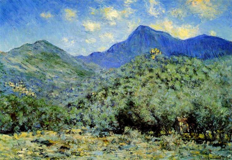 Bouuna Valley nära Bordighera - 1884
